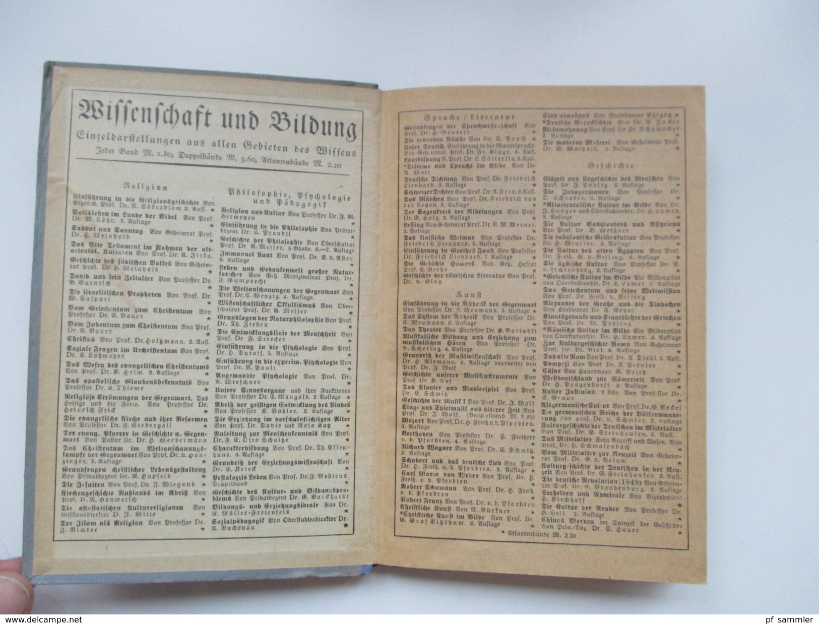 Soziale Und Wirtschaftspolitische Anschauungen In Deutschland P. Mombert. Wissenschaft Und Bildung. 1928 - Alte Bücher