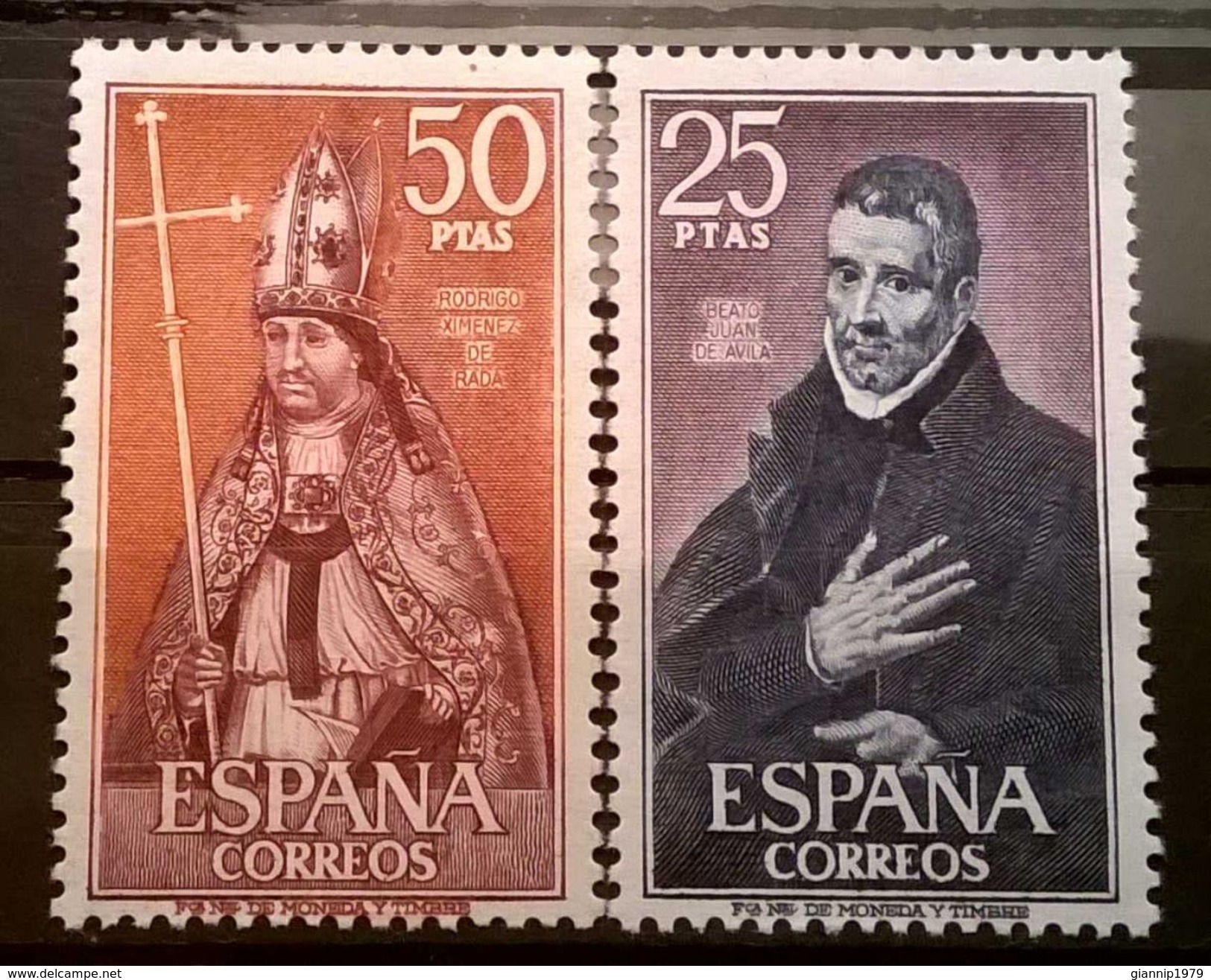 FRANCOBOLLI STAMPS SPAGNA ESPANA 1970 MNH** SERIE COMPLETA PERSONALITA' - Unused Stamps