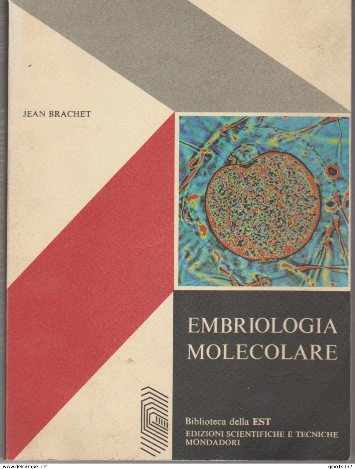 EMBRIOLOGIA MOLECOLARE Di Jean Brachet - Biblioteca Della Est - Prima Ed. 1973 - Medecine, Psychology