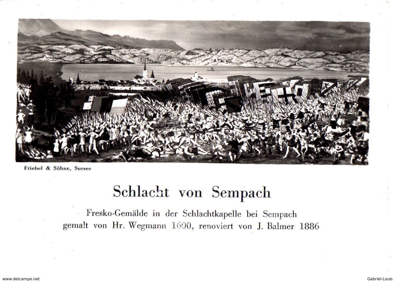Schlacht Von SEMPACH Wirtschaft Z. Schlachtfeld Fam. Meier - Sempach