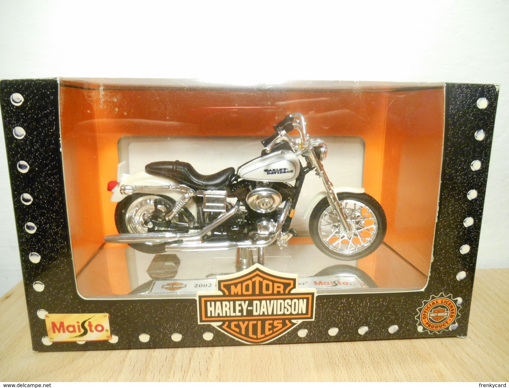 Maisto Harley-davidson 1:18  2002 Fdxl Dyna Low Rider - Motorcycles