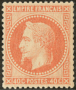 * No 31, Orange, Très Frais. - TB - 1863-1870 Napoleone III Con Gli Allori