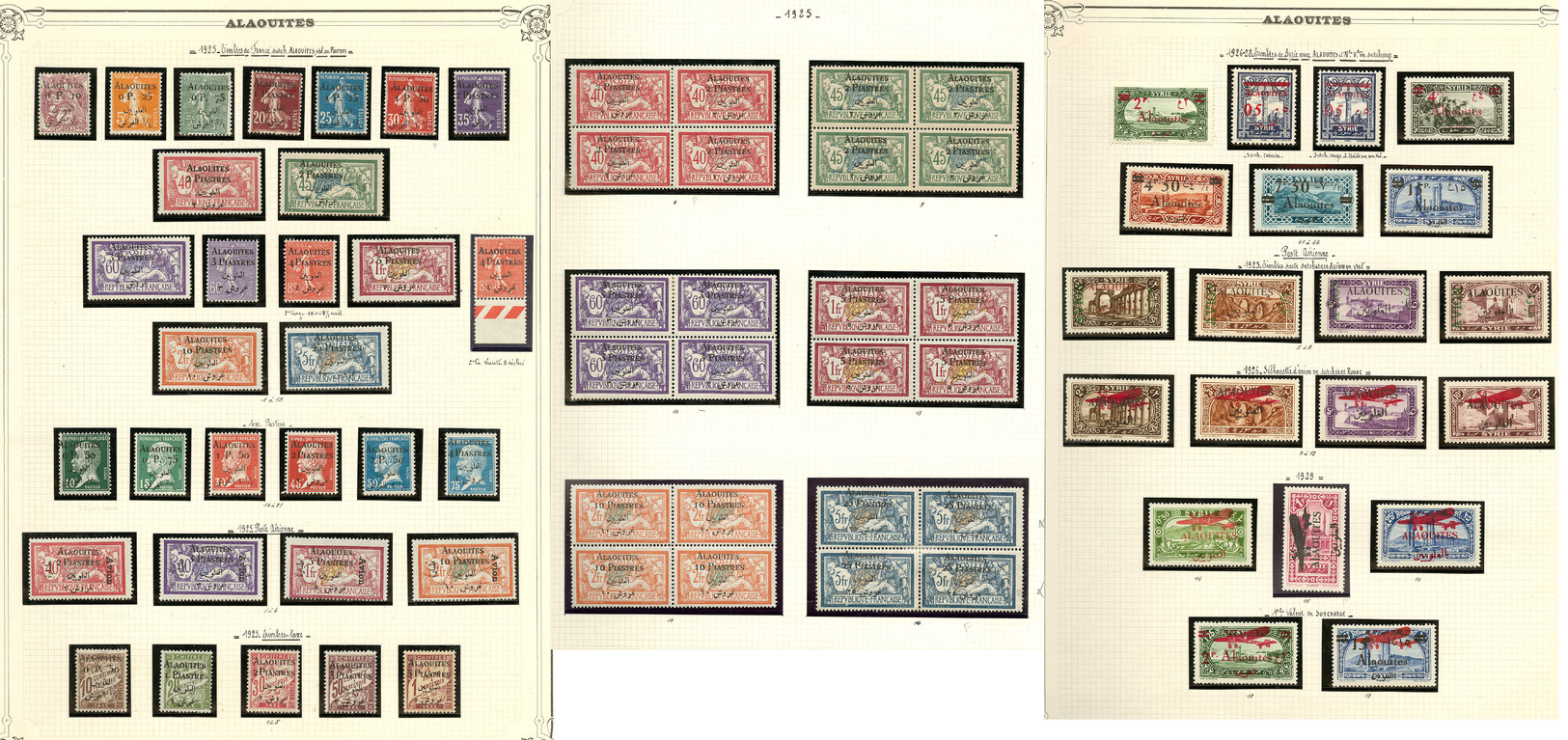 * Collection. 1925-1929 (Poste, PA, Taxe), Quasiment Complète Dont Qqs Petites Variétés. - TB - Other & Unclassified