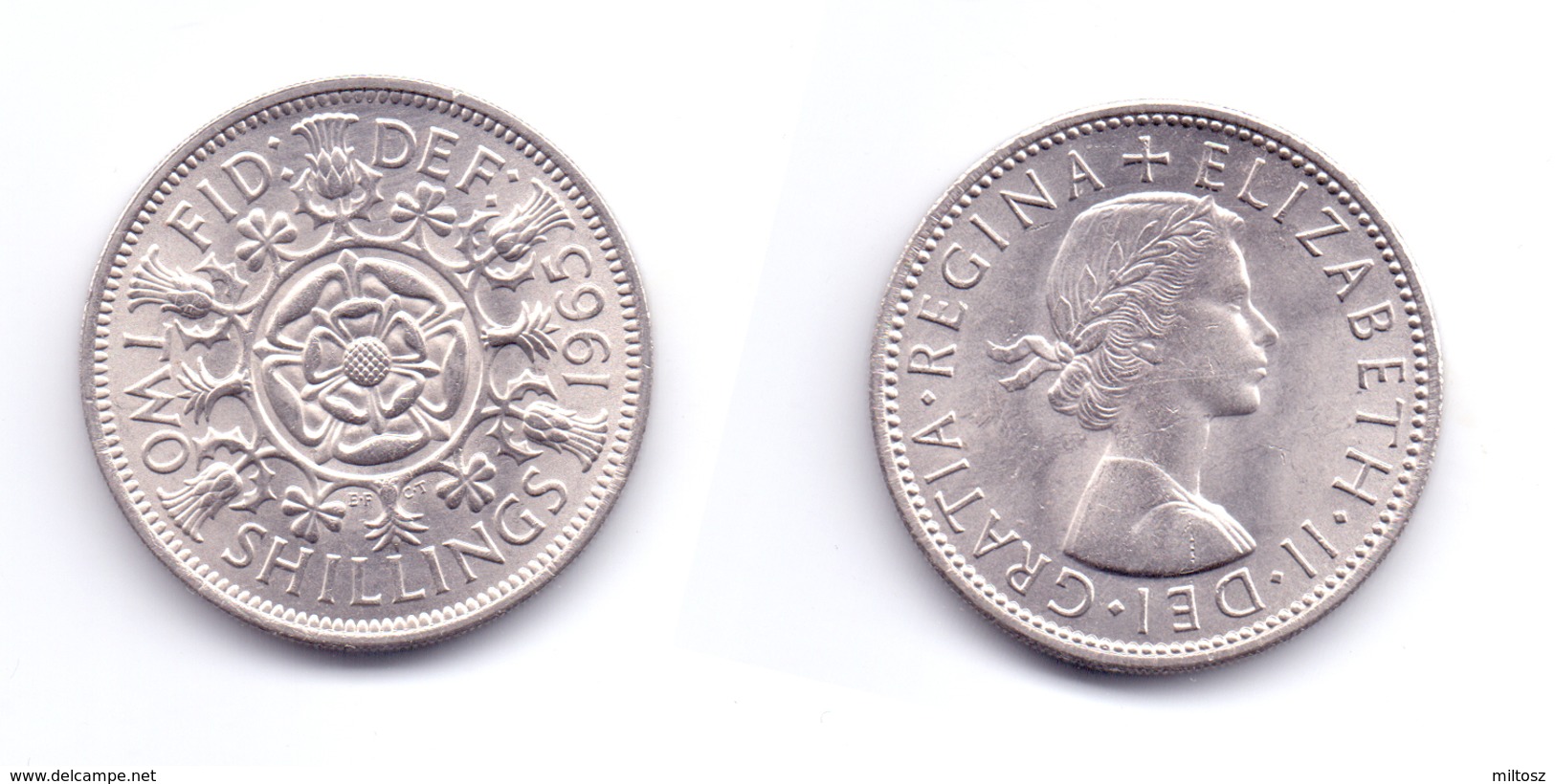 Great Britain 2 Shillings 1965 - J. 1 Florin / 2 Schillings