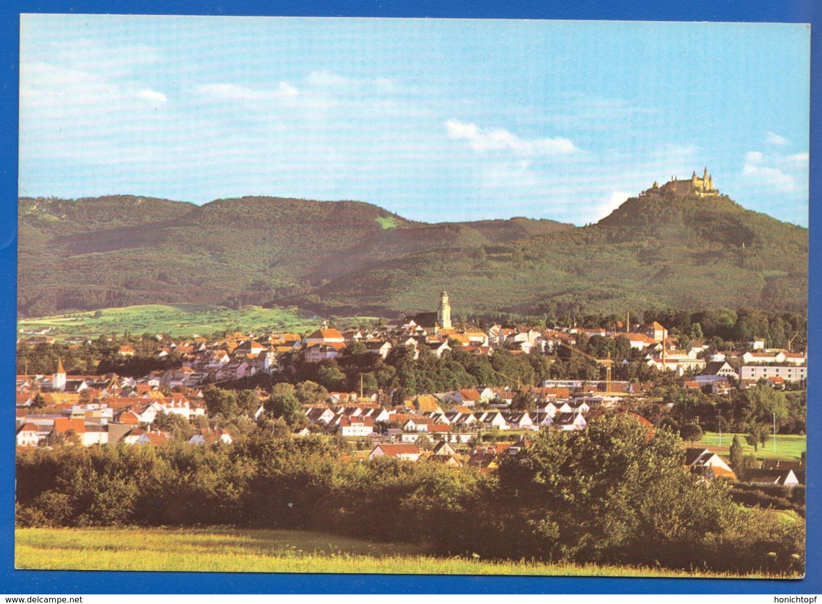 Deutschland; Hechingen; Panorama Mit Burg Hohenzollern - Hechingen