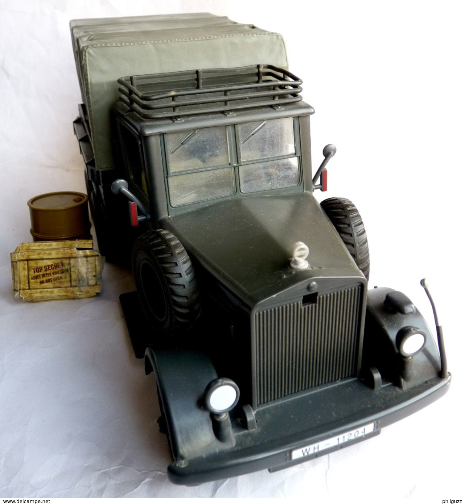 INDIANA JONES - RAIDERS OF THE LOST ARK - HASBRO 2008 - CAMION ALLEMAND DESERT COVOY TRUCK - Other & Unclassified