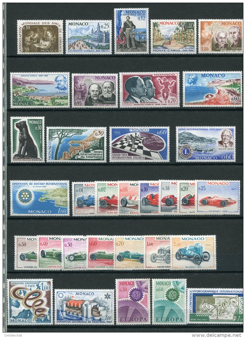 5794  MONACO  Collection** - Collections, Lots & Séries