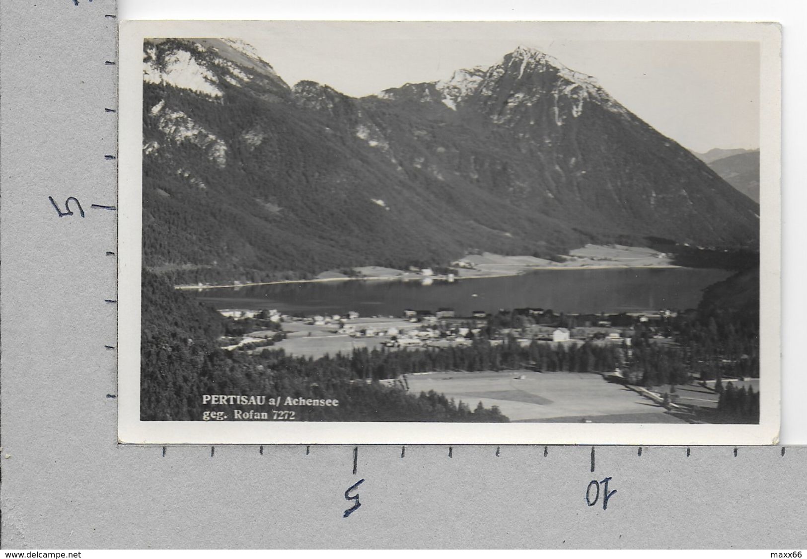 CARTOLINA NV AUSTRIA - PERTISAU Am Achensee - Rofan - 9 X 14 - Pertisau