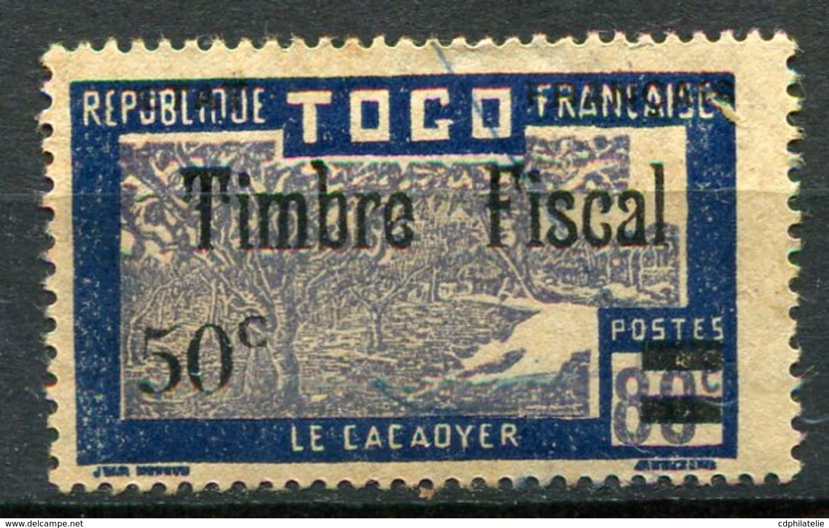 TOGO TIMBRE FISCAL N°72 - Gebraucht