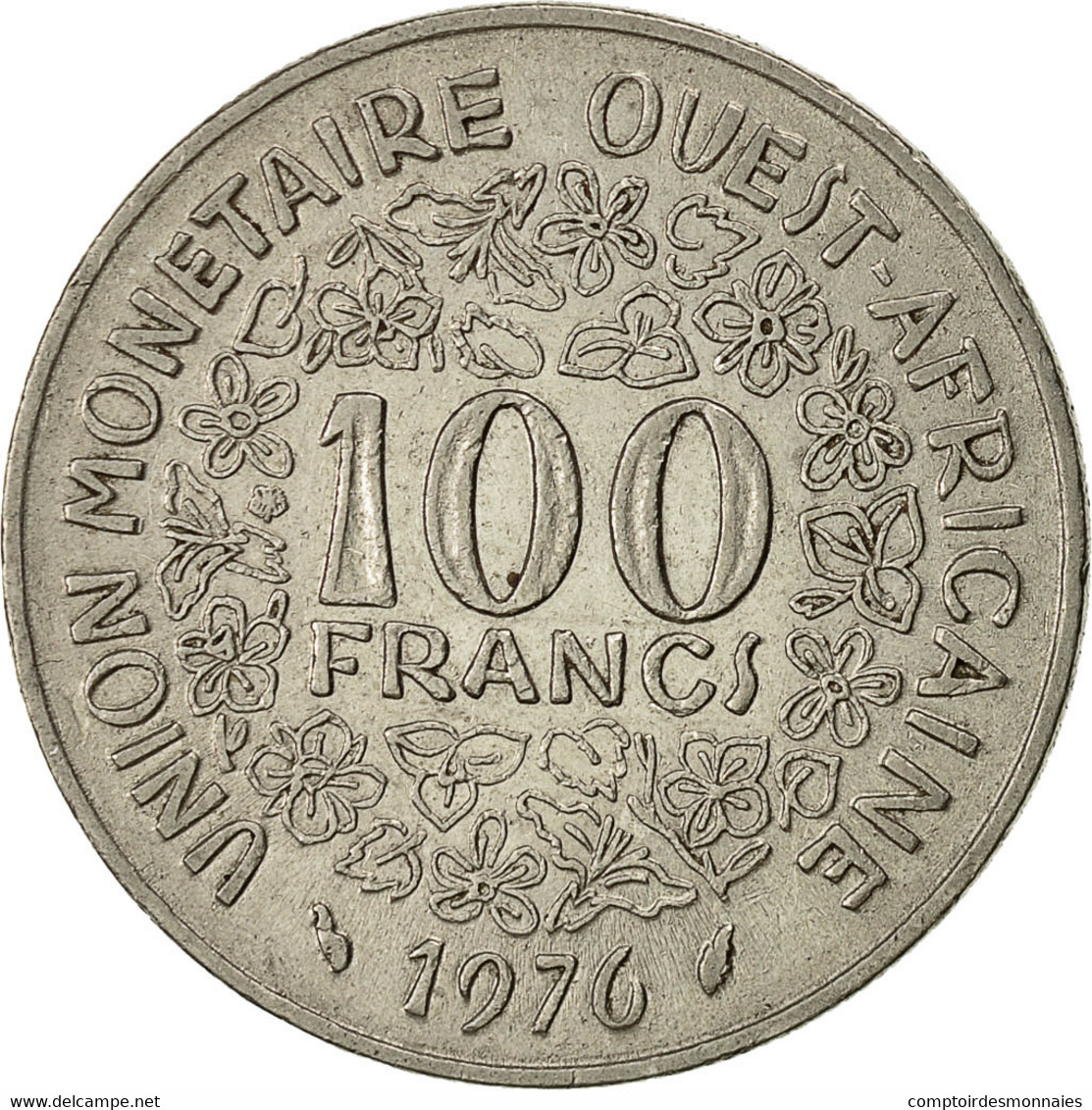 Monnaie, West African States, 100 Francs, 1976, Paris, TB+, Nickel, KM:4 - Ivory Coast