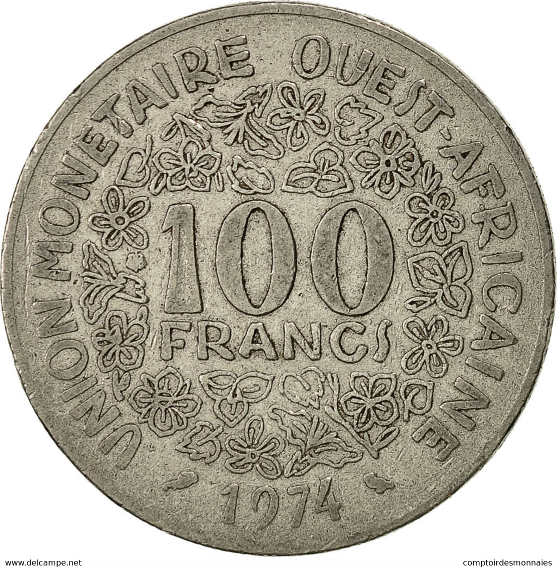 Monnaie, West African States, 100 Francs, 1974, Paris, TB+, Nickel, KM:4 - Ivory Coast