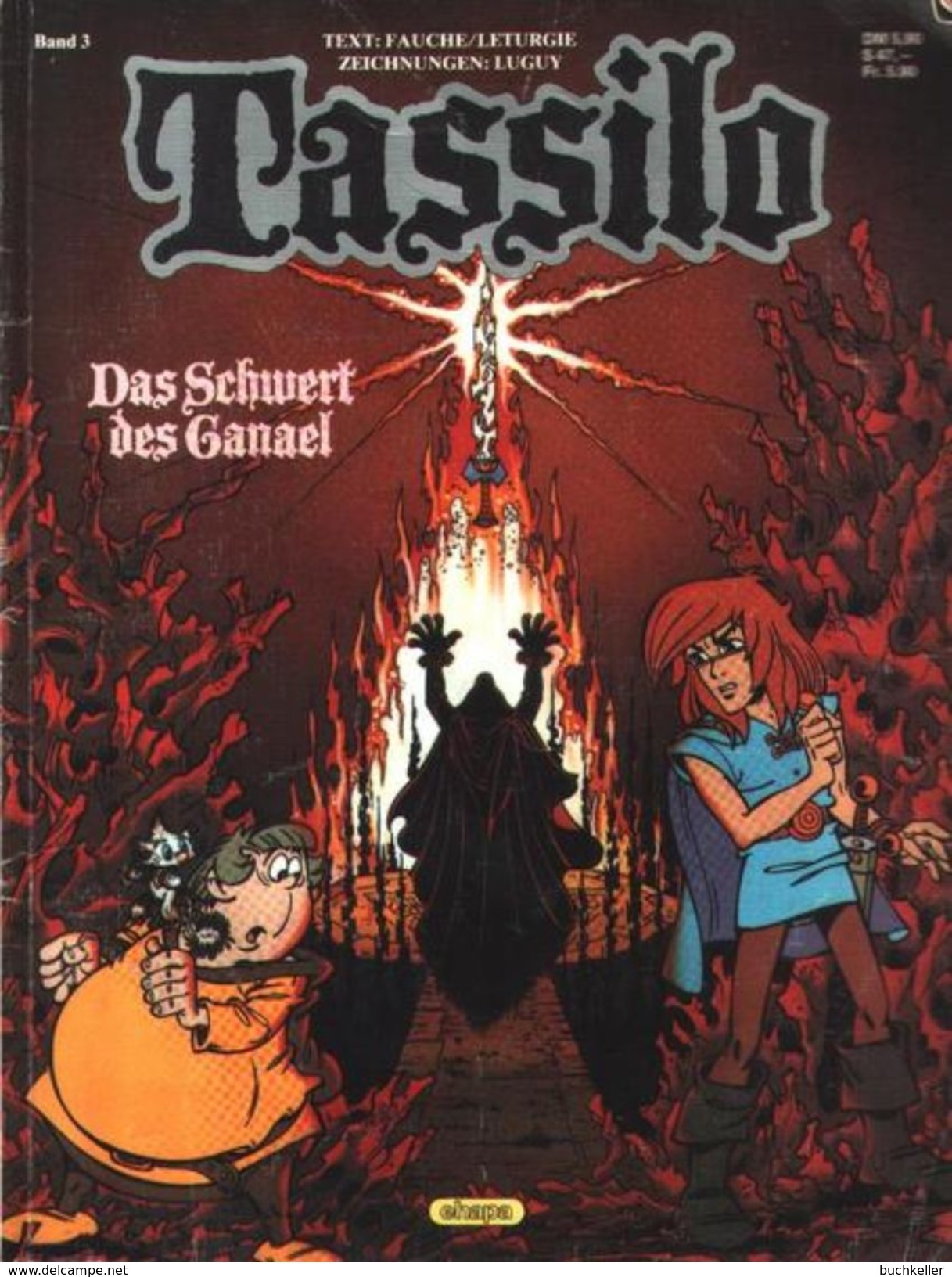 Tassilo Nr. 3: Das Schwert Des Ganael - Fauche/ Leturgie/ Luguy - Ehapa - Comic-Album - Other & Unclassified