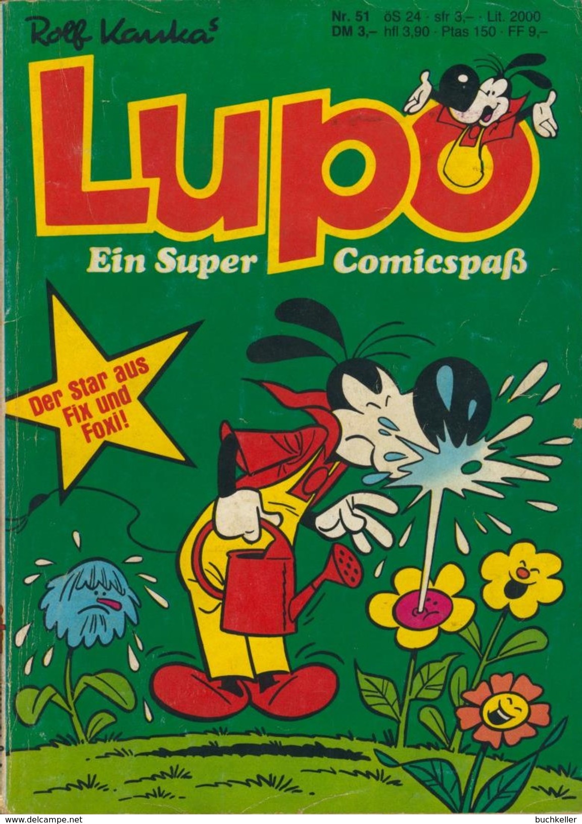 Lupo Taschenbuch (KB) Nr. 51 - Rolf Kauka - Comic (bekannt Aus Fix & Foxi) - Fix Und Foxi