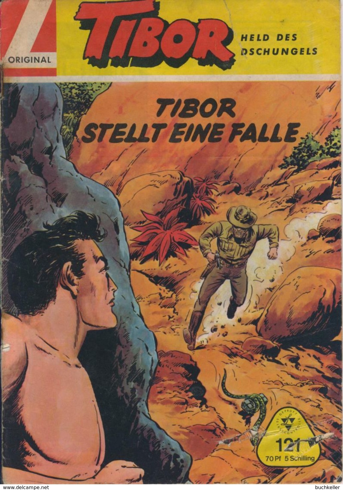 Tibor Nr. 121: Tibor Stellt Eine Falle - Großband - Walter Lehning Verlag - Comicheft - Other & Unclassified