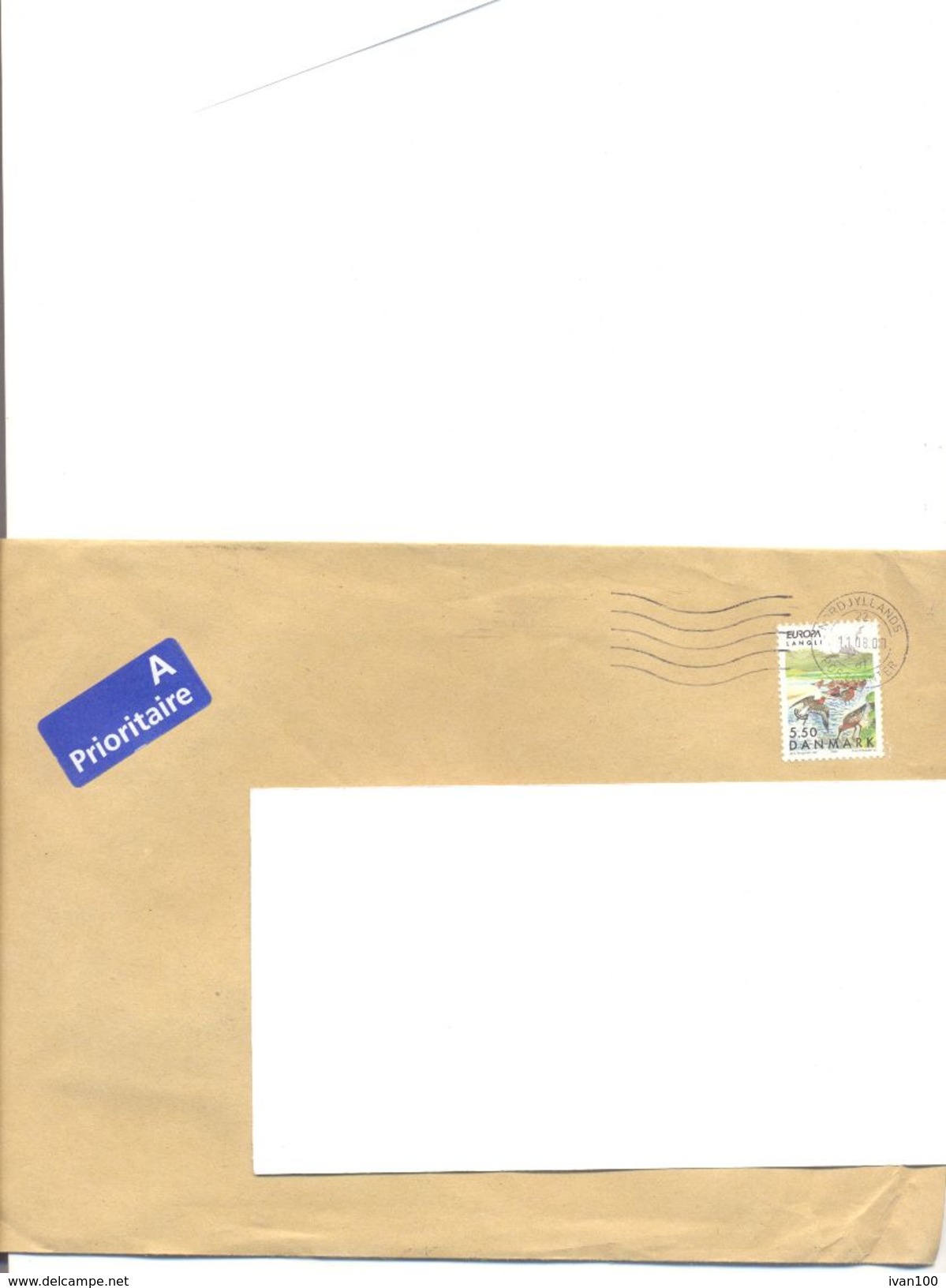 2000. Denmark,  The Letter Sent By  Air-mail Post To Moldova - Briefe U. Dokumente