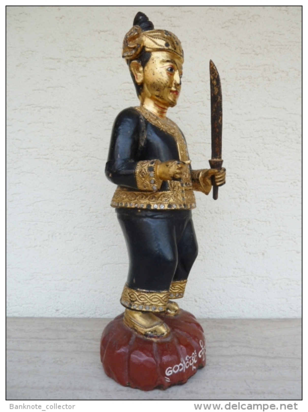 "Nat"  From Myanmar ( Burma ), Very Beautiful, 50 Cm, 2174 G, Antique ! - Wood