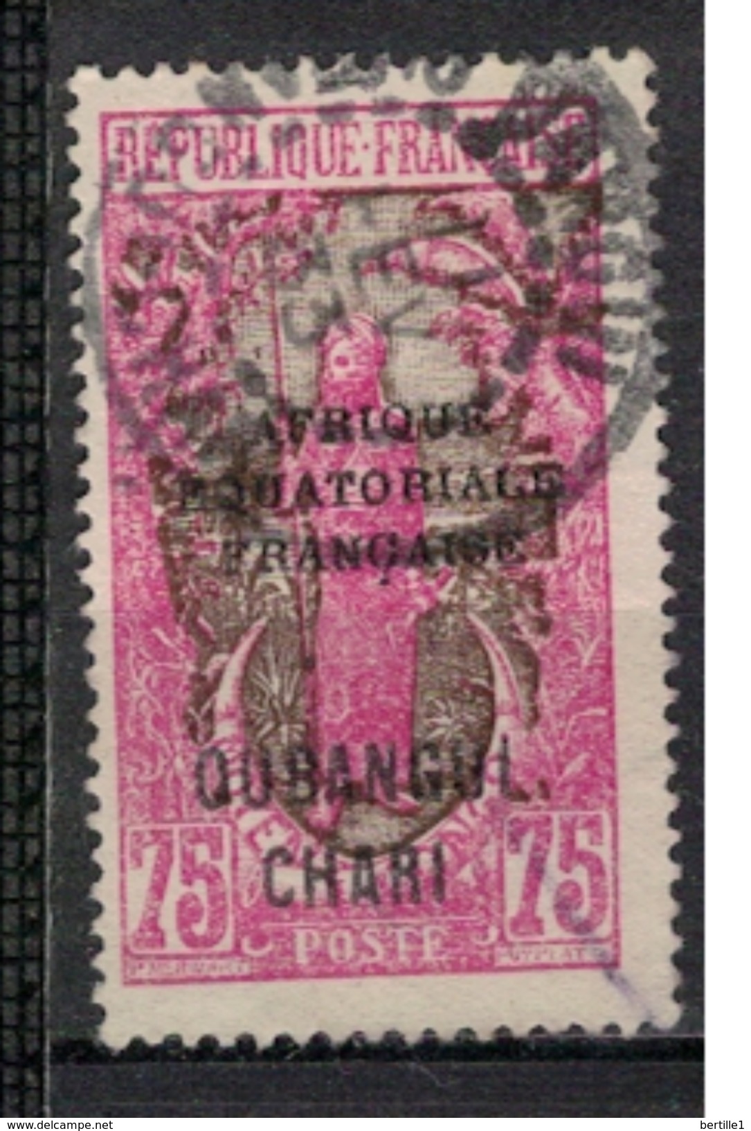 OUBANGUI          N°  YVERT     58     OBLITERE       ( SD ) - Used Stamps