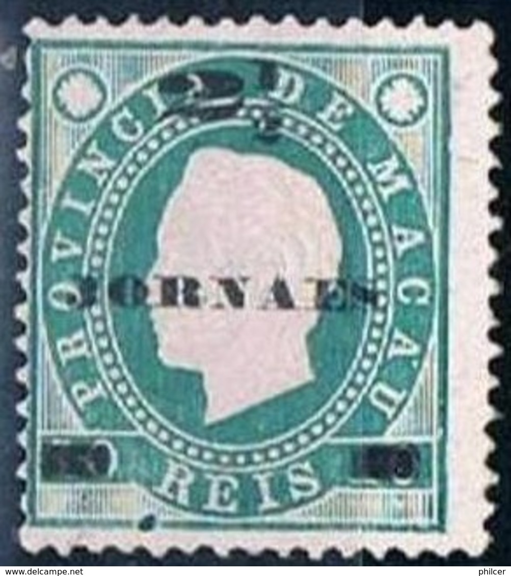 Macau, 1892/3, # 42 Dent. 12 1/2, MNG - Unused Stamps