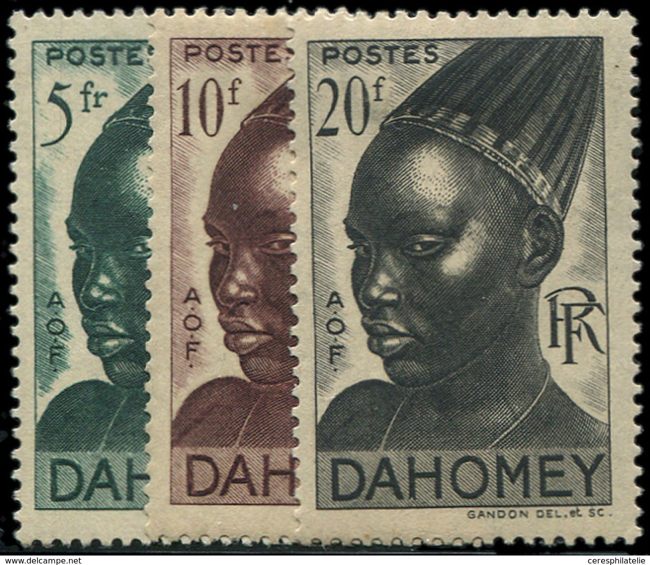 * DAHOMEY 120/41 : La Série, TB - Sonstige & Ohne Zuordnung