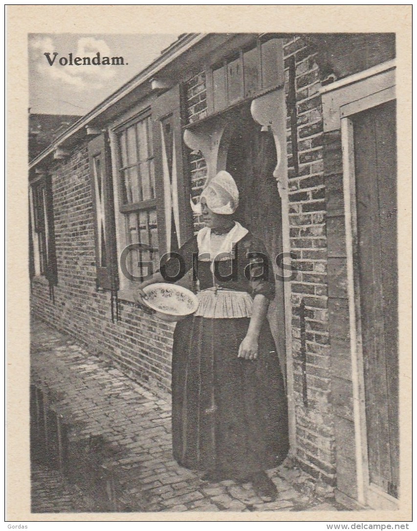 Netherlands - Volendam - Popular Costume - Photo 70x90mm - Edam