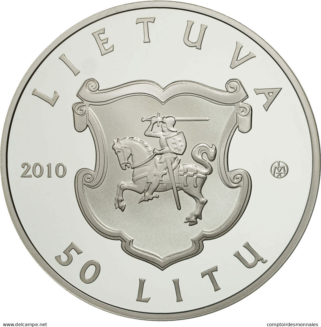 Monnaie, Lithuania, 50 Litu, 2010, FDC, Argent, KM:170 - Lithuania