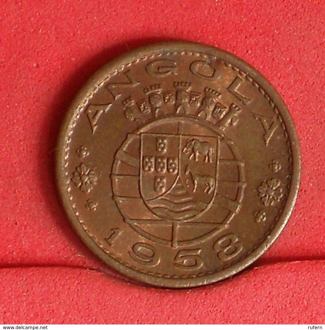 ANGOLA 50 CENTAVOS 1958 -    KM# 75 - (Nº19941) - Angola