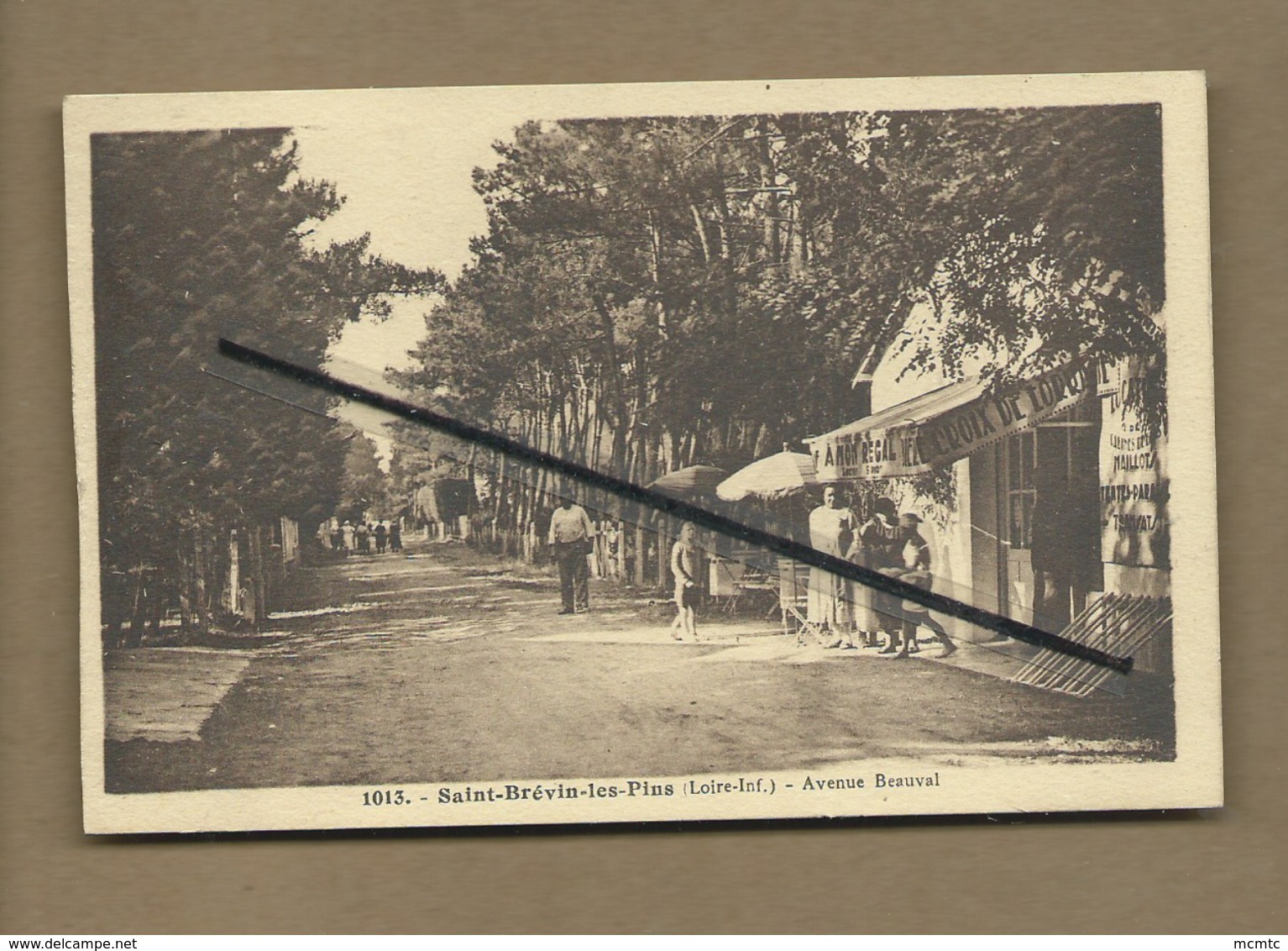 CPA  - Saint Brévin Les Pins -(Loire-Inf.) - Avenue Beauval - Saint-Brevin-les-Pins