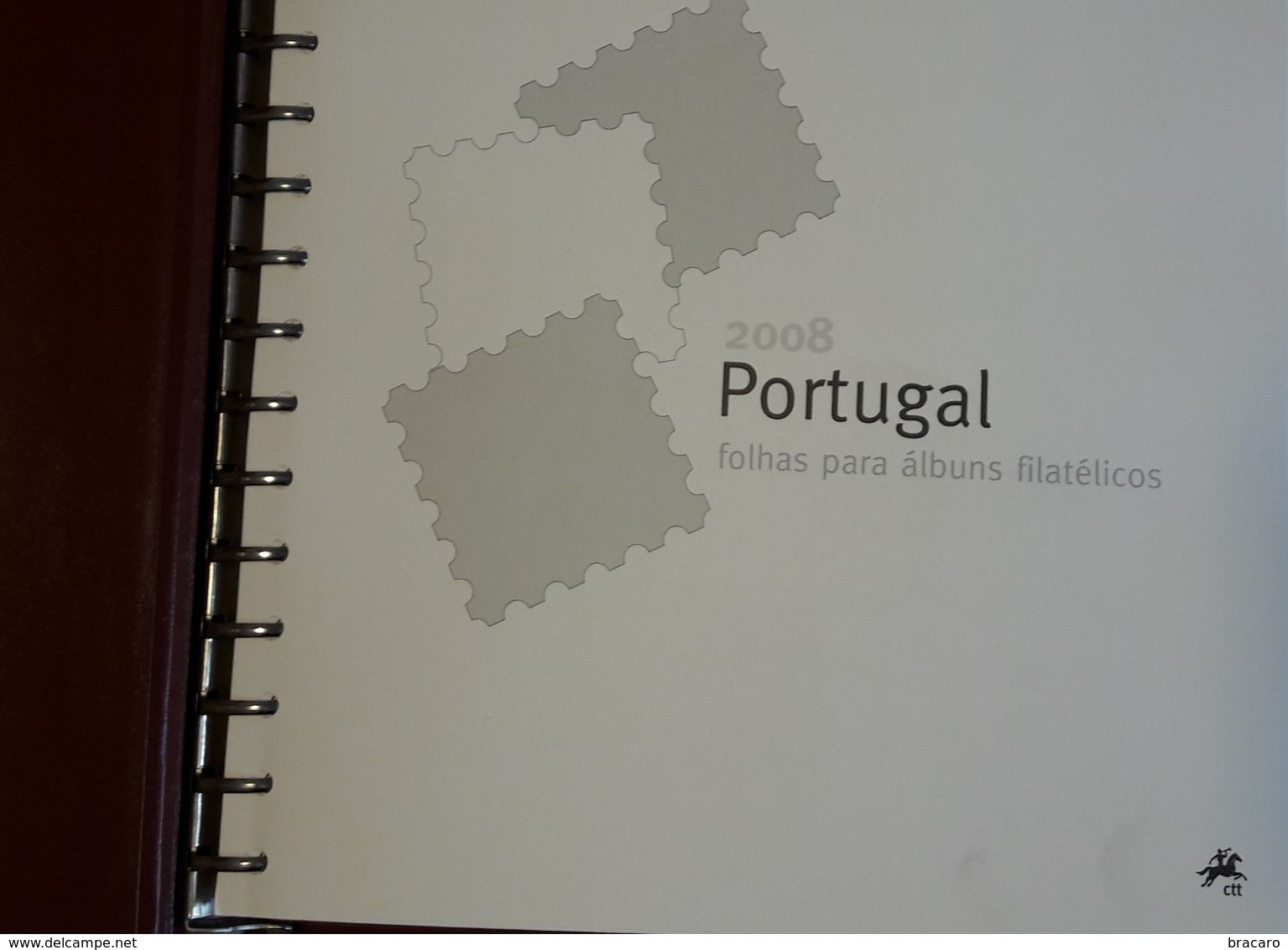 PORTUGAL - ÁLBUM FILATÉLICO - Full Year Stamps + Blocks + ATM / Machine Stamps - MNH - 2008 - Livre De L'année