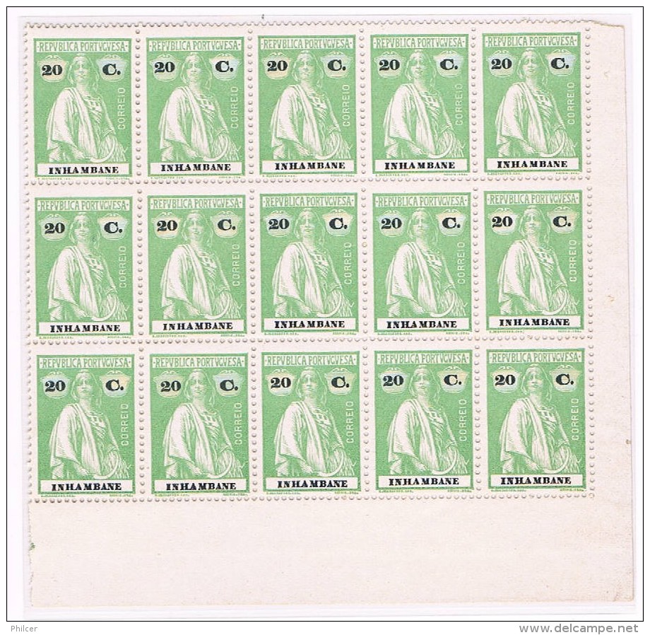 Inhambane, 1914, # 82 Dent. 15x14, MNH - Inhambane