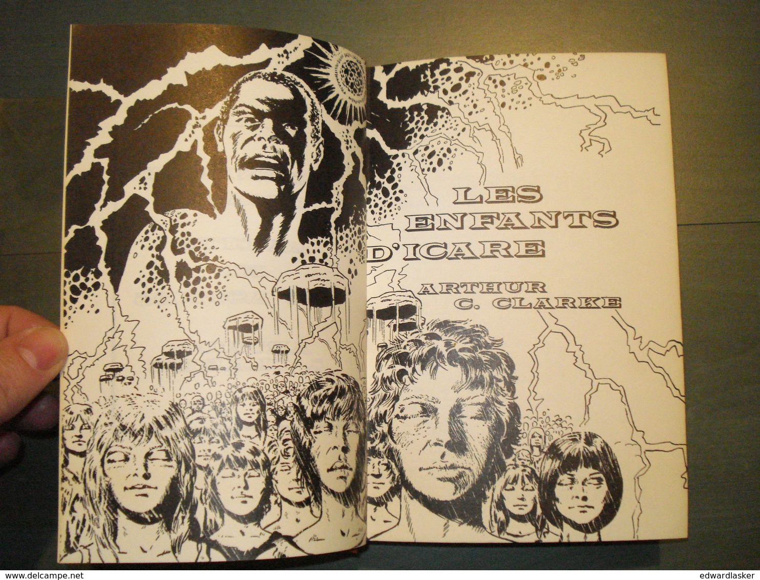 Club Du Livre D'anticipation (CLA) N°20 : Les Enfants D'Icare + ... //Arthur C. Clarke - Ed. Opta - Octobre 1969 - Opta