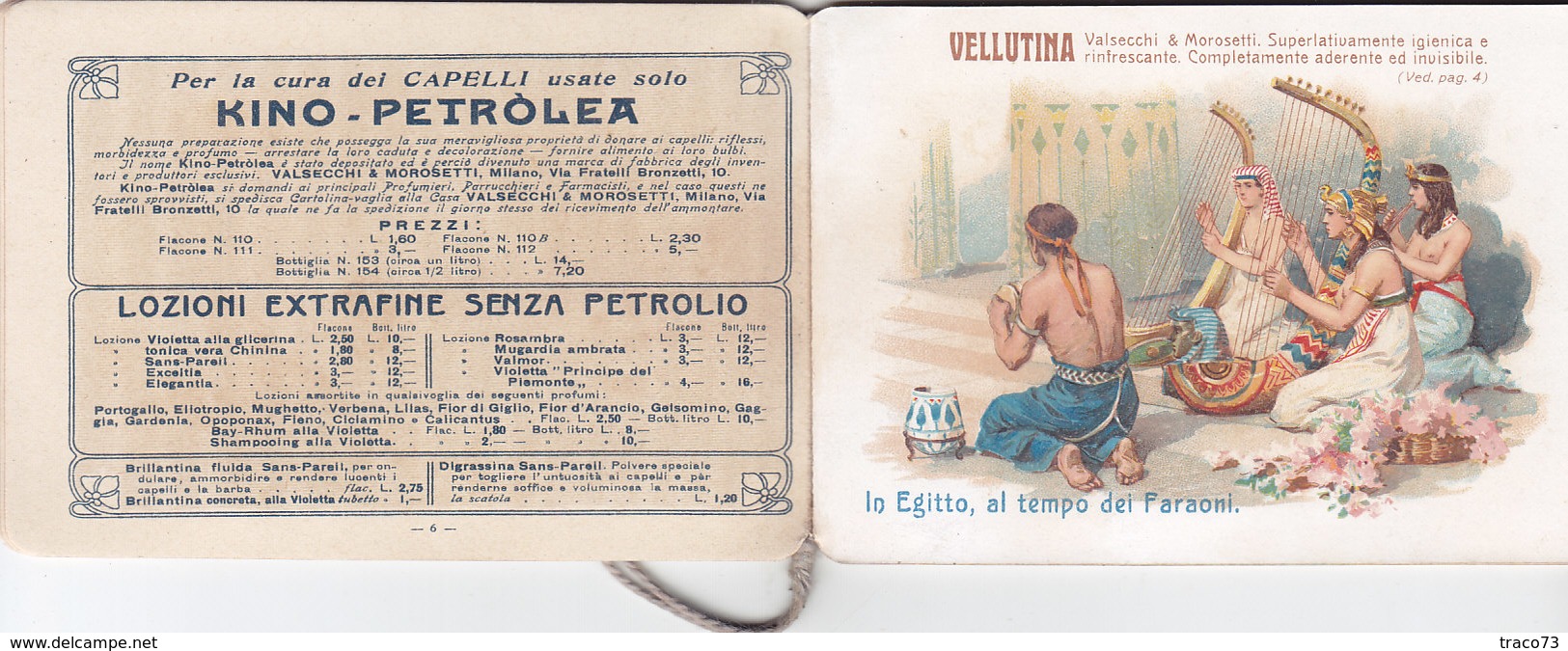 MILANO 1907 - Calendario Pubblicitario /  VALMOR - SAPONE _ VALSECCHI & MOROSETTI - Kleinformat : 1901-20