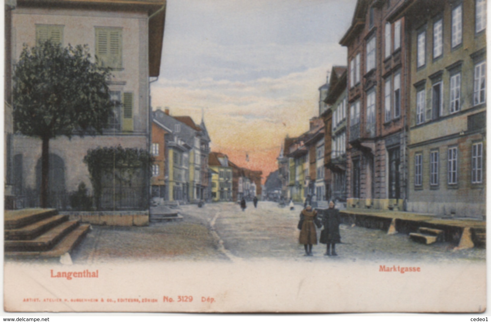 LANGENTHAL  MARKTGASSE - Langenthal