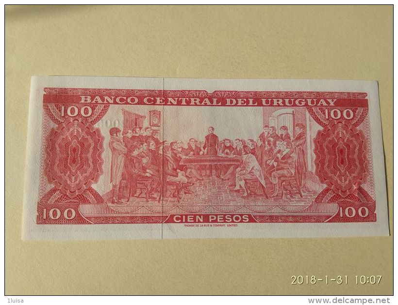 100 Pesos 1967 - Uruguay