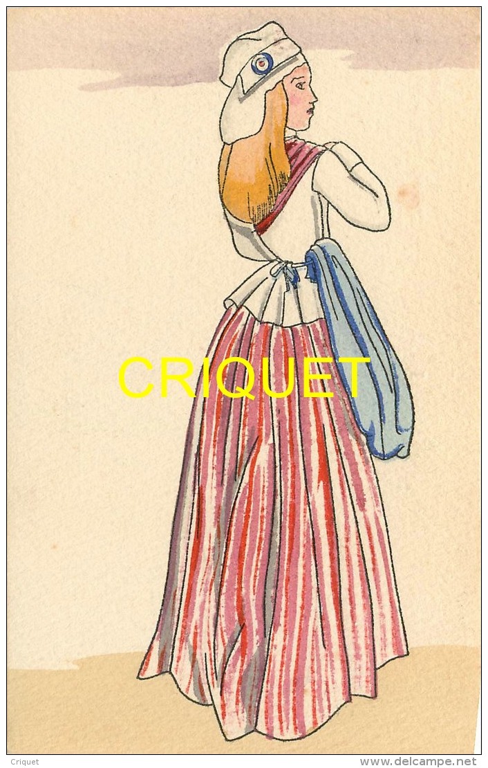 Illustrateur Rouillier, Histoire Du Costume Français, N° III, Révolution, 1792 - Rouillier