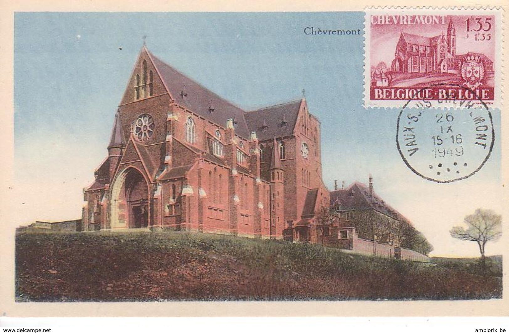 Carte Maximum 778 Chèvremont - 1934-1951