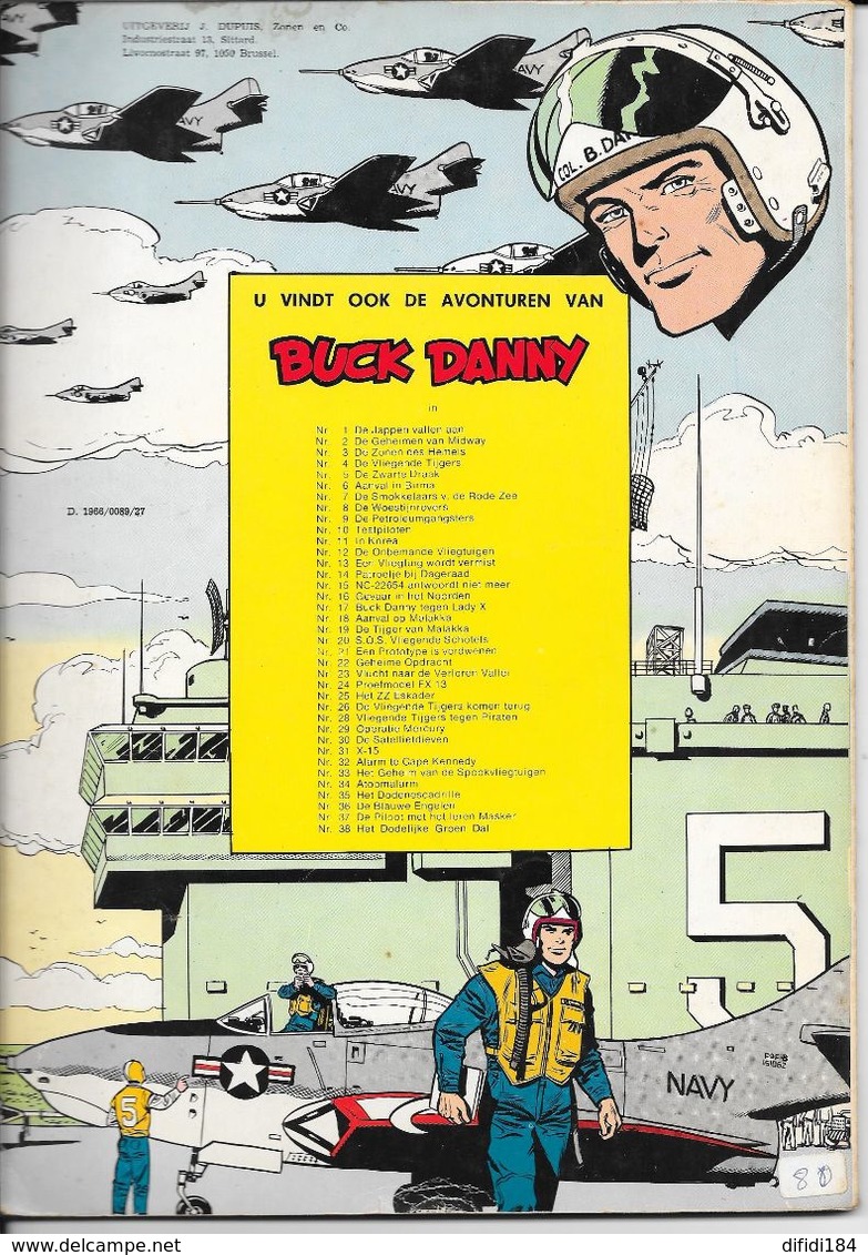 15 Buck Danny NC-22654 Antwoordt Niet Meer 1974 - Buck Danny