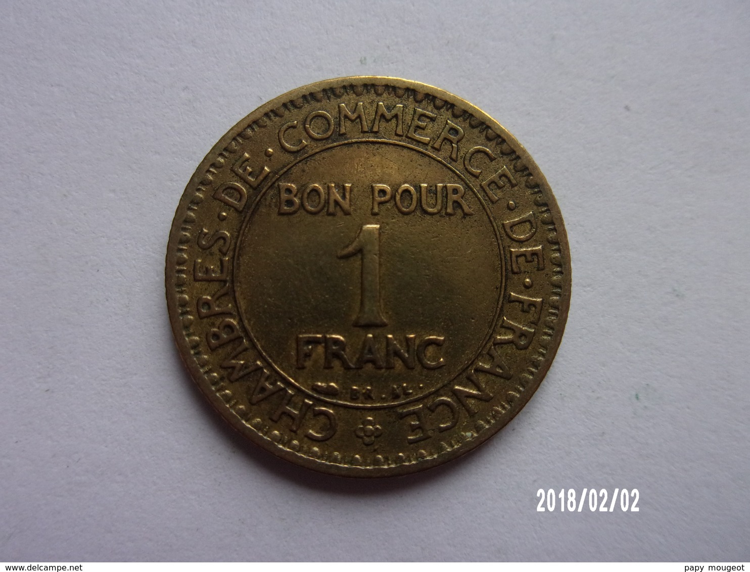 1 Franc - Domard - 1923 - KM 876 - 1 Franc