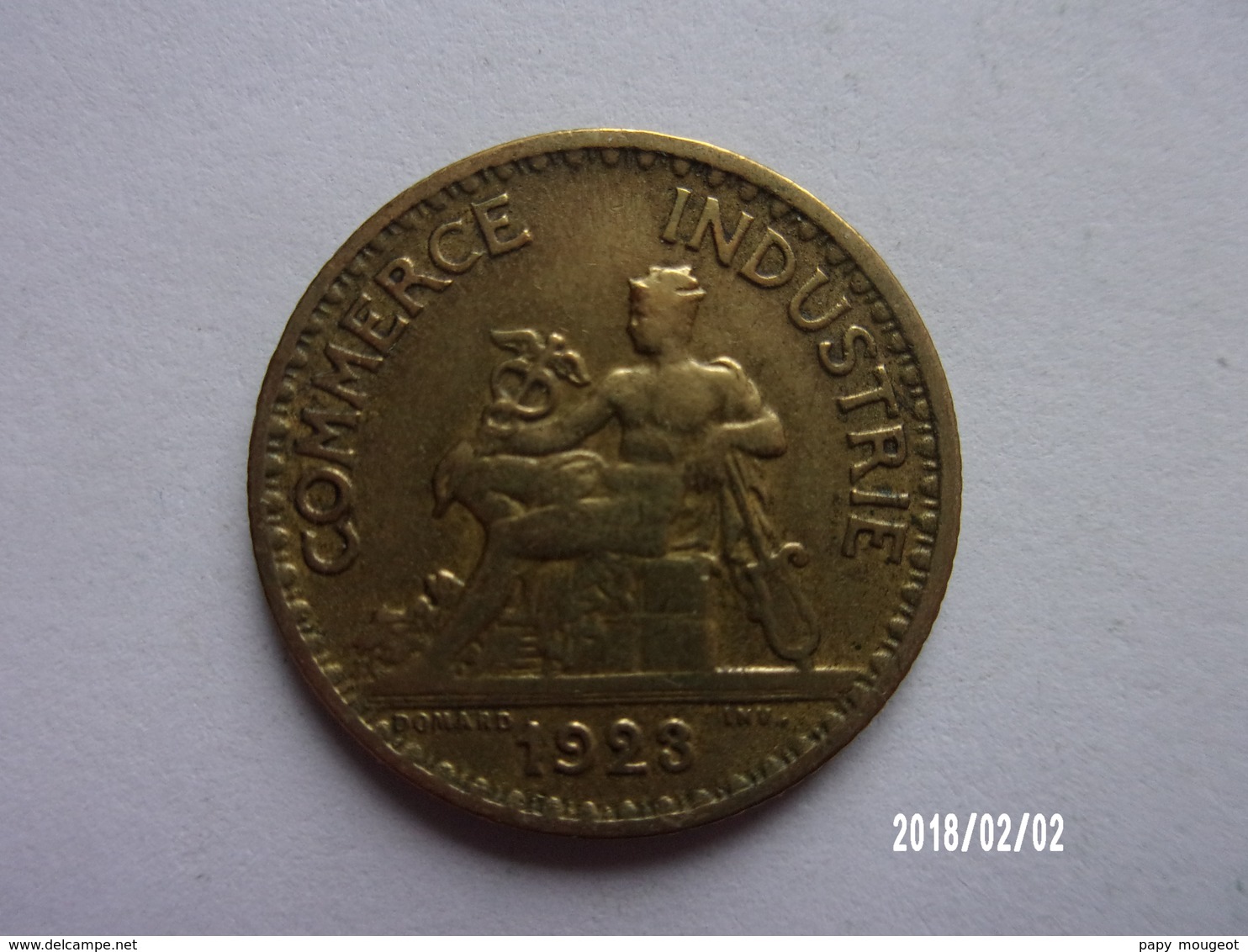 1 Franc - Domard - 1923 - KM 876 - 1 Franc