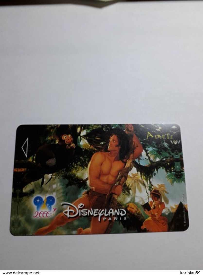 PASS DISNEYLAND PARIS UTILISE Tarzan - Passeports Disney