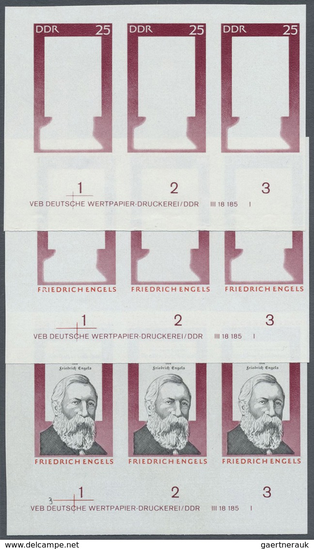 ** DDR: 1970, 150. Geburtstag Von Friedrich Engels 25 Pf. 'F. Engels Und Titel Seines Werkes Anti-Dühri - Sonstige & Ohne Zuordnung