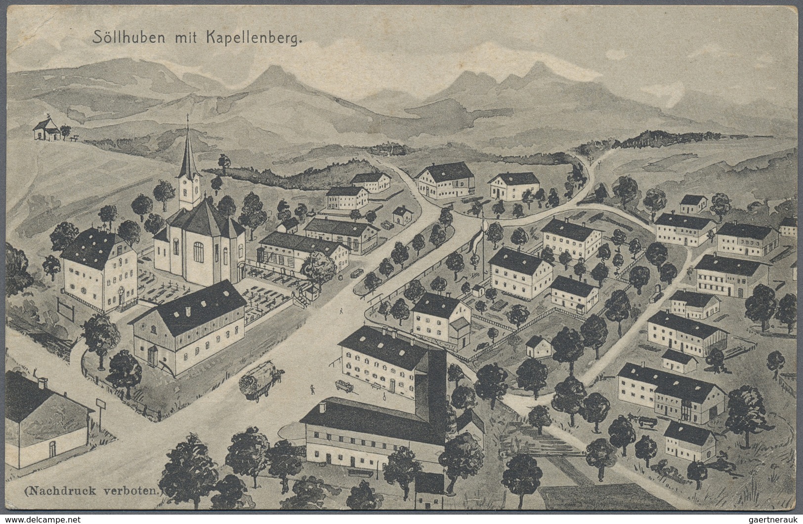 Ansichtskarten: Bayern: ROSENHEIM Landkreis (alte PLZ 809, 815 Und 820), 31 Historischen Ansichtskar - Sonstige & Ohne Zuordnung