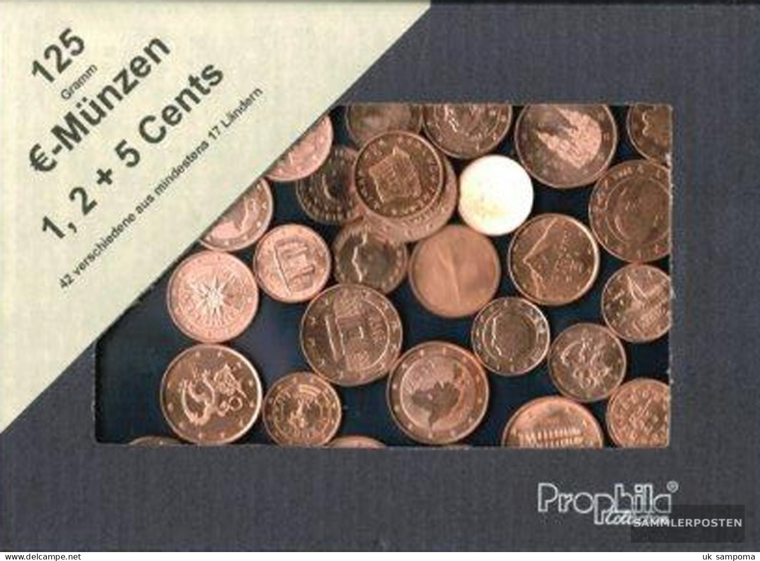 Europe 125 Grams Münzkiloware  With 42 Different Euro-cent-Coins Out 17 Countries - Other - Europe