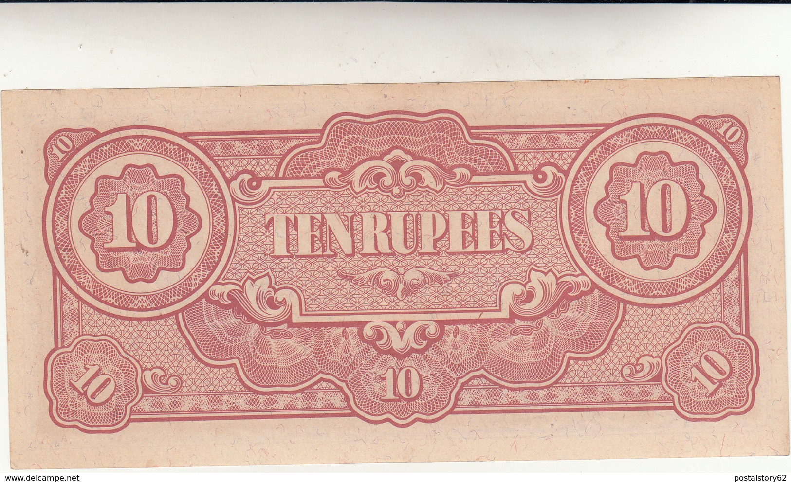 Burma - Japanese Government 10 Rupees 1942 - Japan