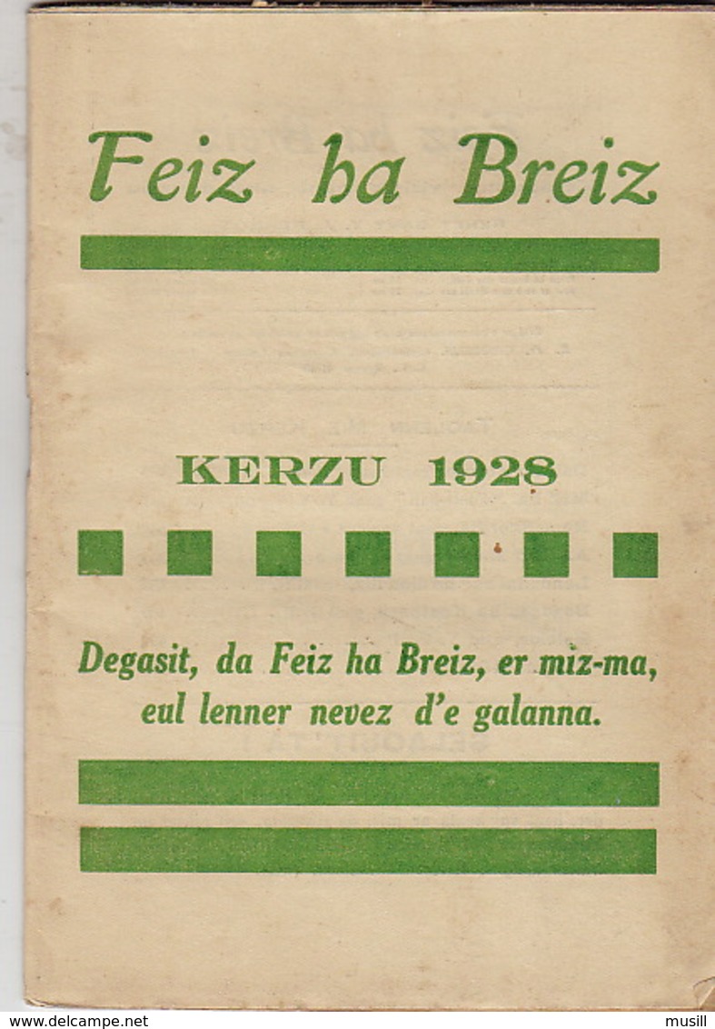 Feiz Ha Breiz. Kerzu 1928. N° 12. - Magazines