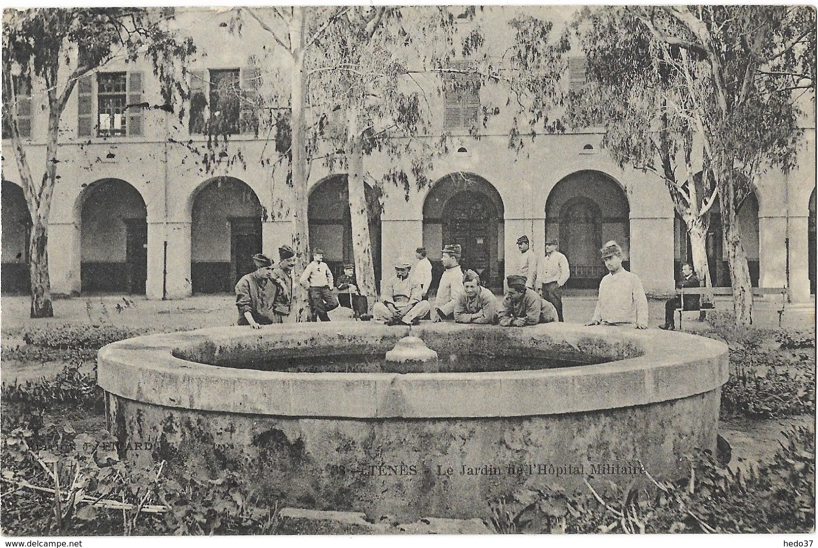 Ténès - Le Jardin De L'Hôpital Militaire - Chlef (Orléansville)