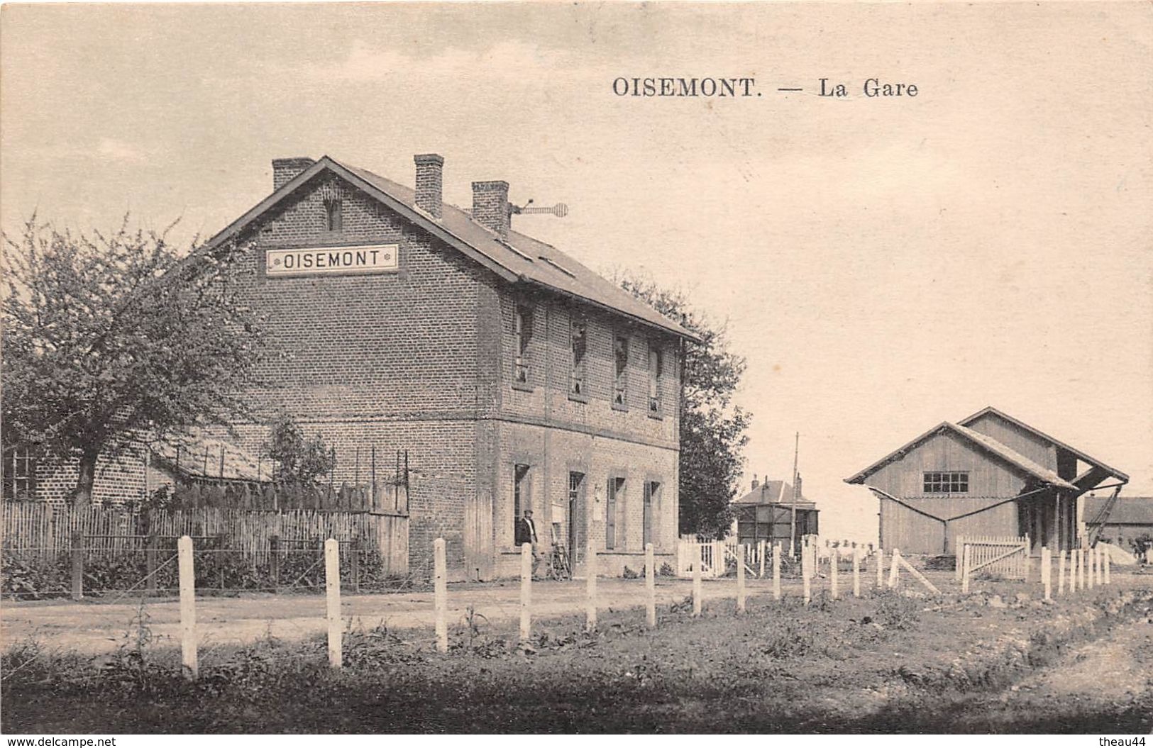 ¤¤  -   OISEMONT   -   La Gare  -  Chemin De Fer   -  ¤¤ - Oisemont