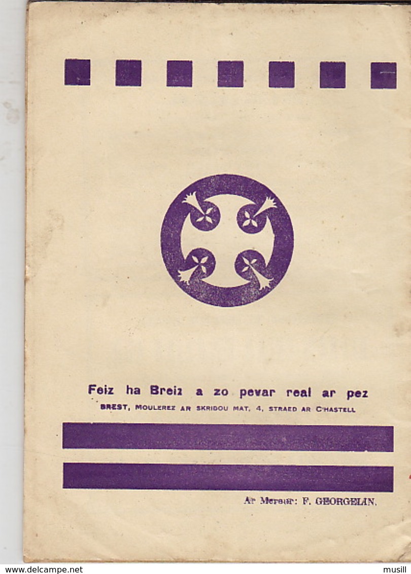 Feiz Ha Breiz. C'Houevrer 1928. N° 2. - Zeitungen & Zeitschriften