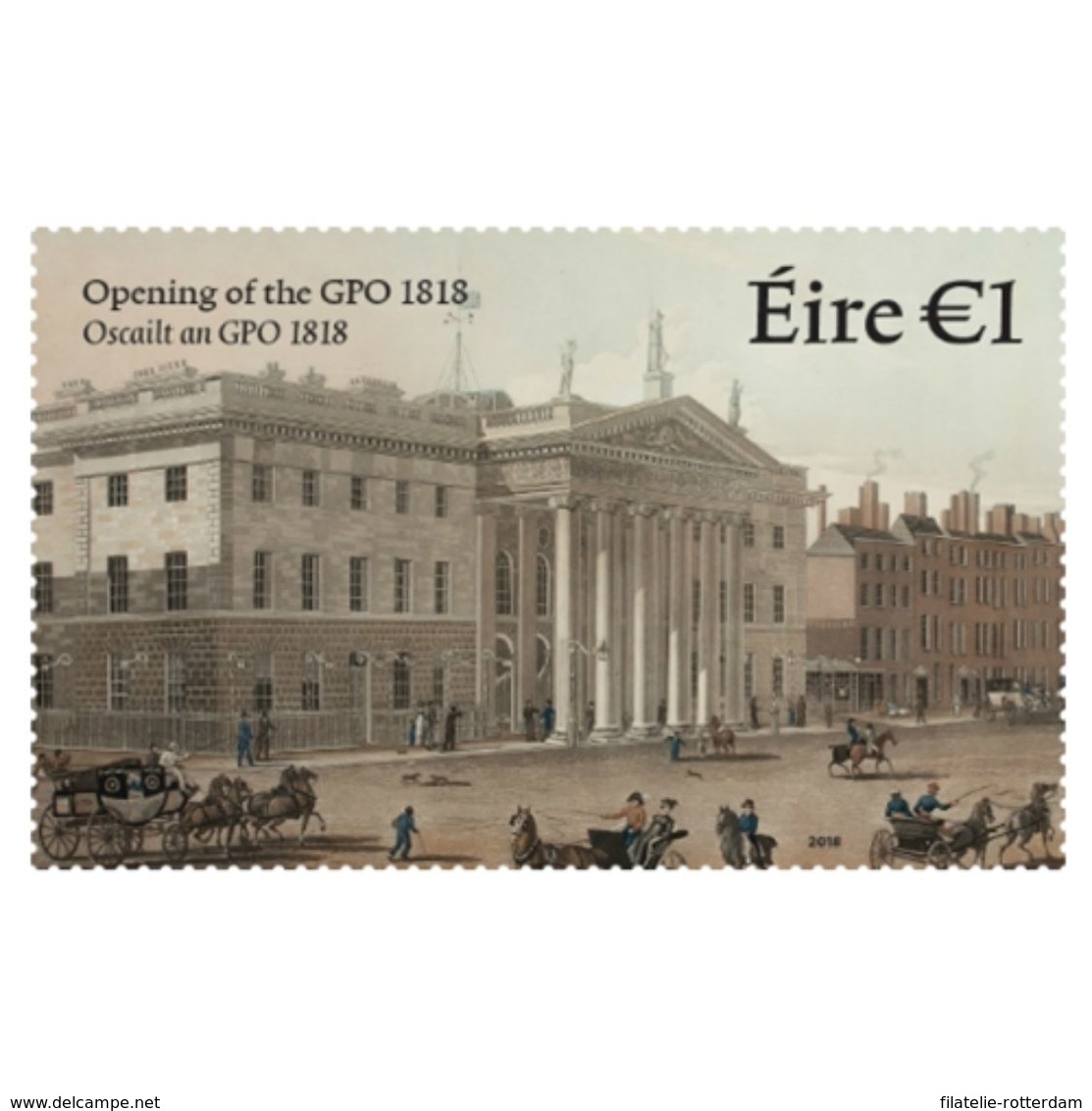 Ierland / Ireland - Postfris / MNH - 100 Jaar Postkantoor 2018 - Neufs