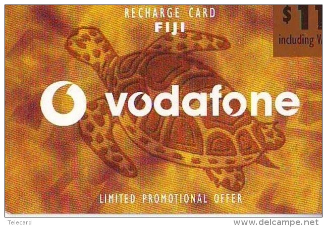 Télécarte * FIJI  (2326) TORTUE *  TURTLE * *  Phonecard - SCHILDKRÖTE * TELEFONKARTE - Turtles