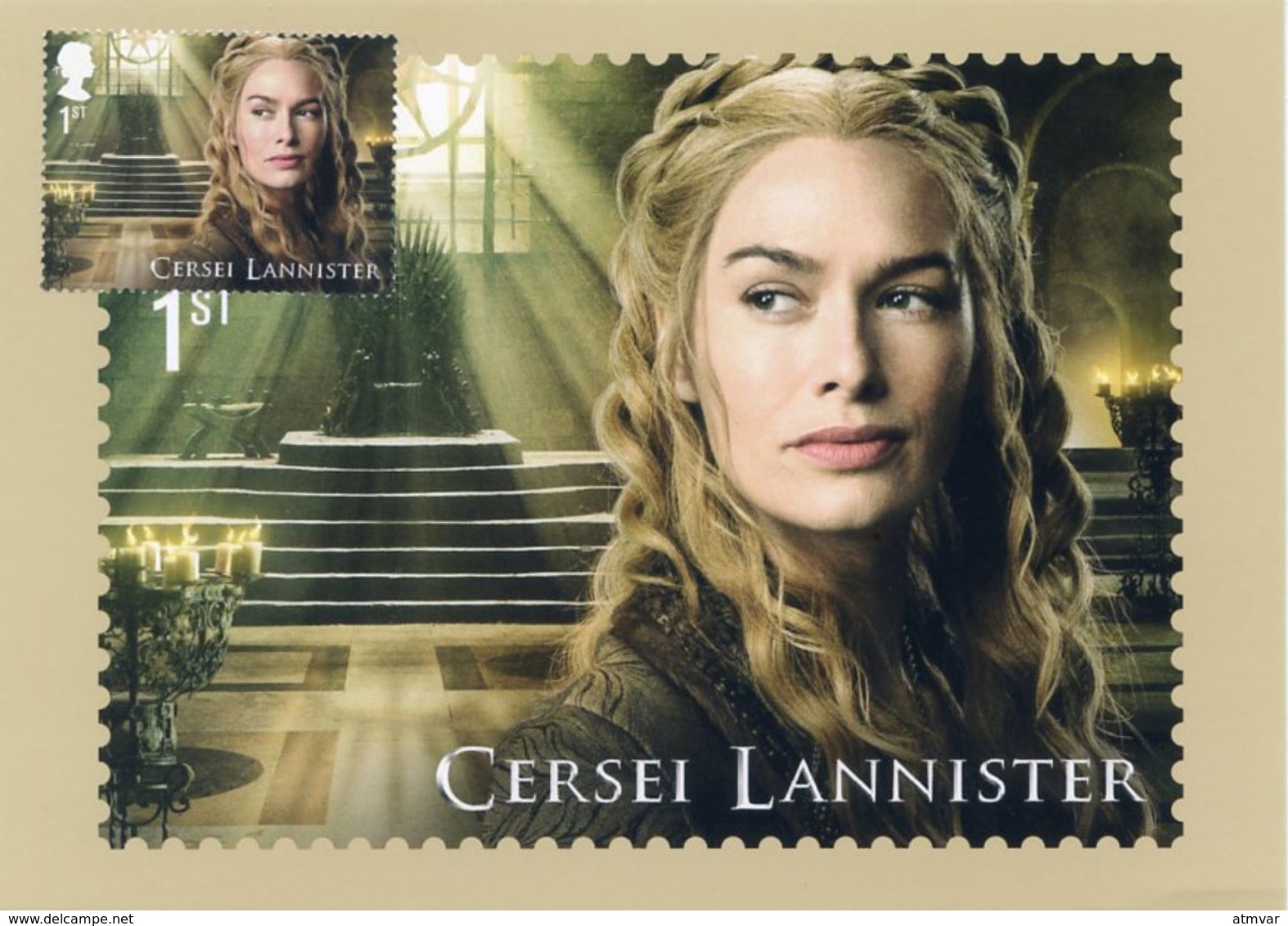 REINO UNIDO / UK (2018) - GAME OF THRONES Full set of postcards + stamps + Post&Go ATMs (see 32 scans) / Juego de Tronos